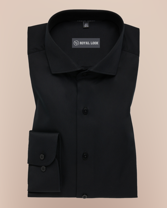 Black Plain Shirt