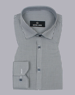 Slim Boxes Black & White Shirt