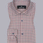 Red Boxes Check Shirt