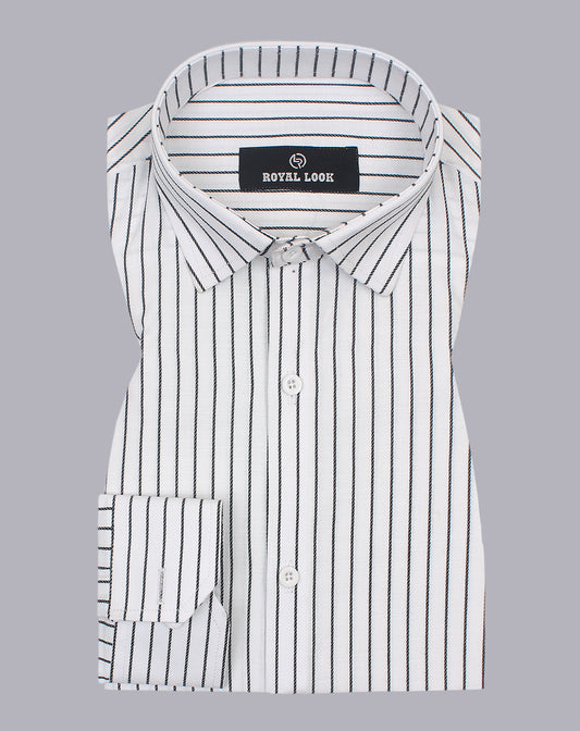 Black & White Lining Shirt
