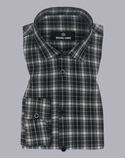 Black & Brown Check Shirt