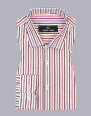 Grey & Pink Lining Shirt