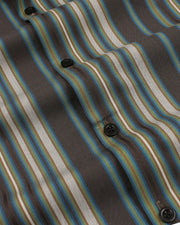 Brown & Green Shaded Lining Shirt