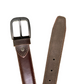 dark brown plain Leather belt