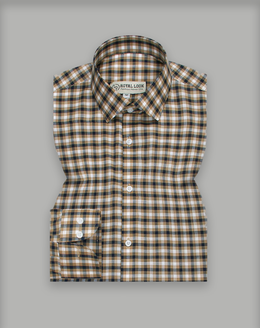 Brown check Shirt