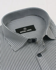 Slim Boxes Black & White Shirt