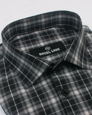 Black & Brown Check Shirt