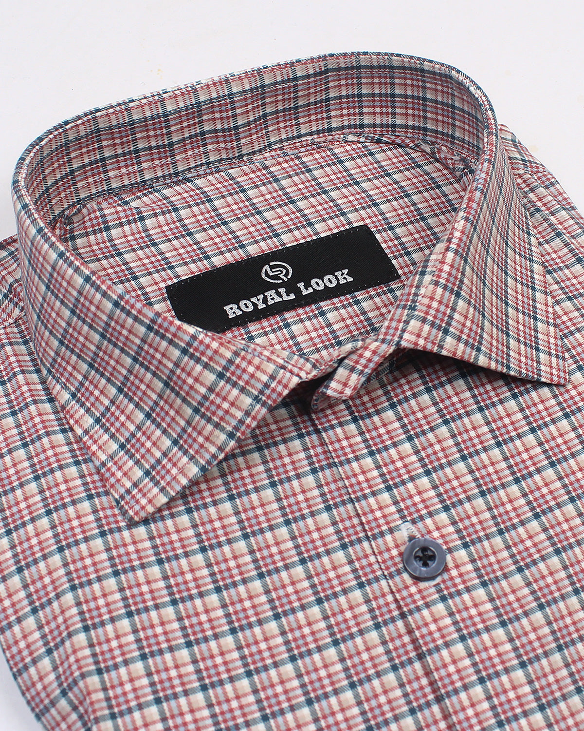 Red Boxes Check Shirt