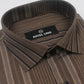 Dark & Light Brown Shaded Lining Shirt