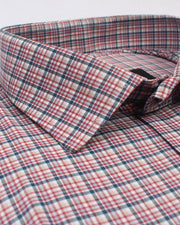 Red Boxes Check Shirt