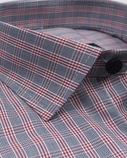 Multi Grey Check Boxes Shirt