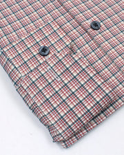 Red Boxes Check Shirt