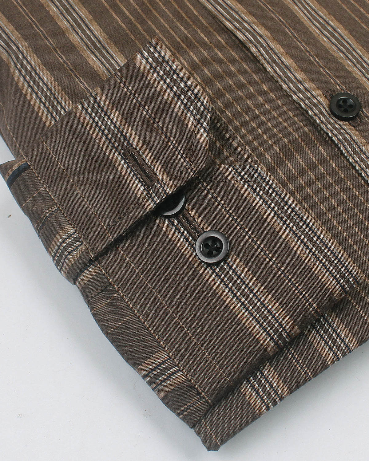 Dark & Light Brown Shaded Lining Shirt