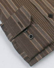 Dark & Light Brown Shaded Lining Shirt