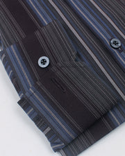 Blue & Brown Shaded Lining Shirt