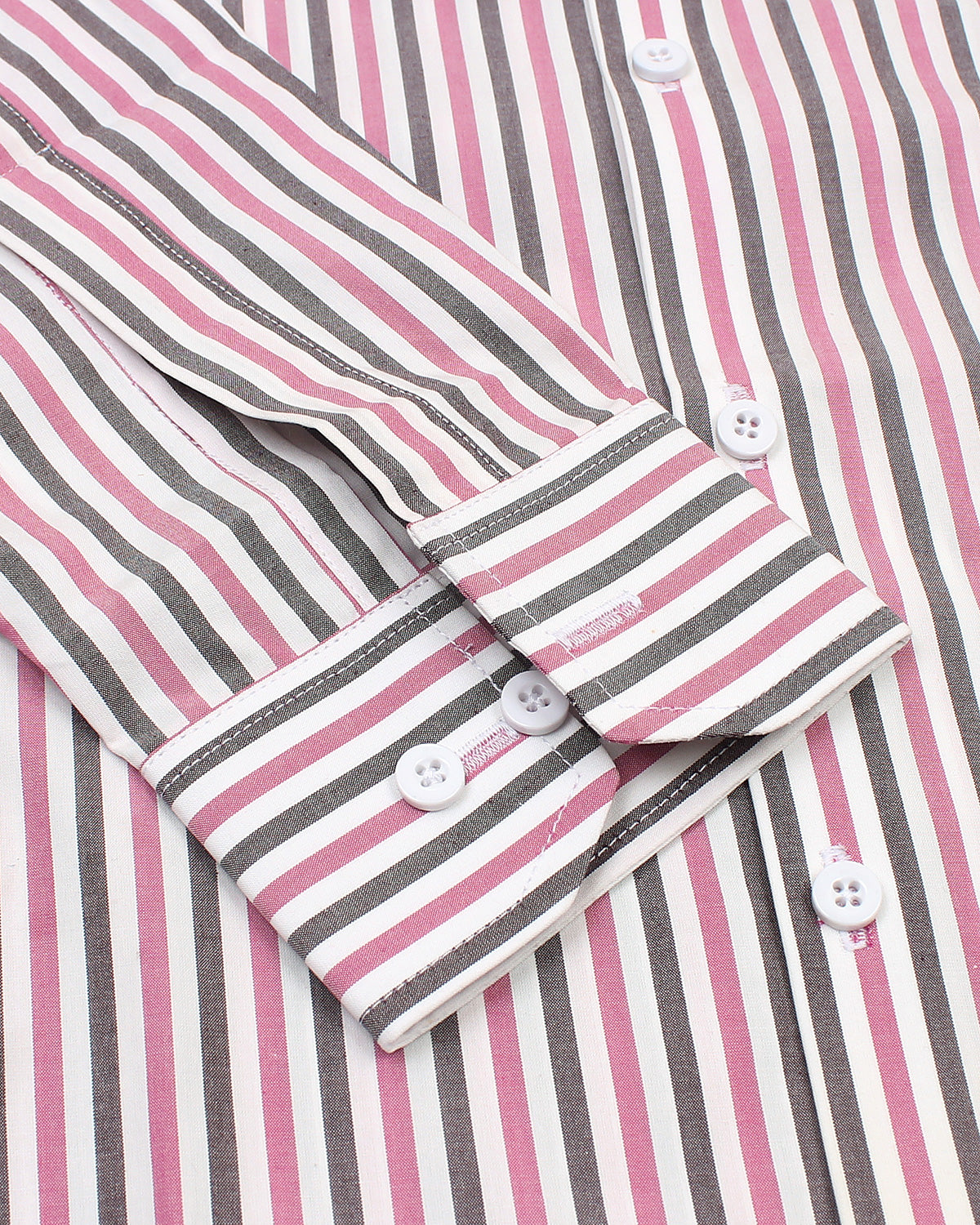 Grey & Pink Lining Shirt