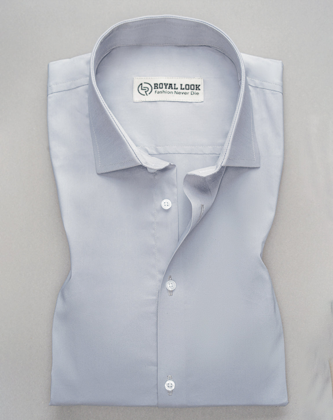 Grey Plain Shirt