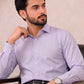 Light Purple Plain Dress Shirt