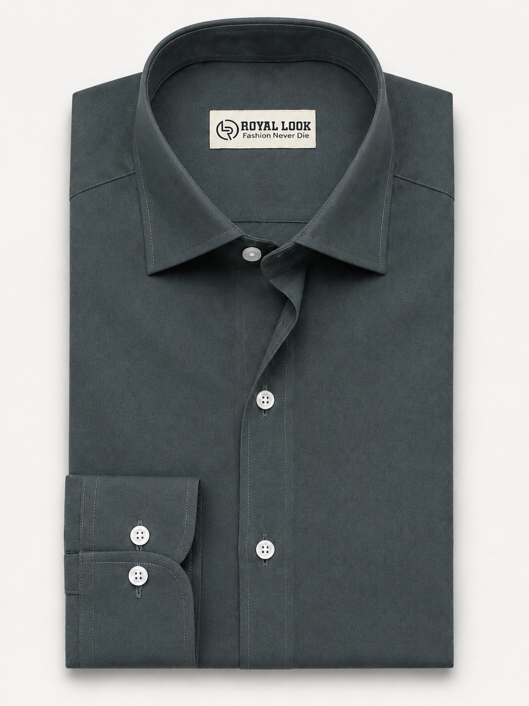 Dark Grey Plain Shirt