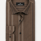 Dark & Light Brown Shaded Lining Shirt