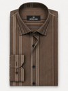 Dark & Light Brown Shaded Lining Shirt