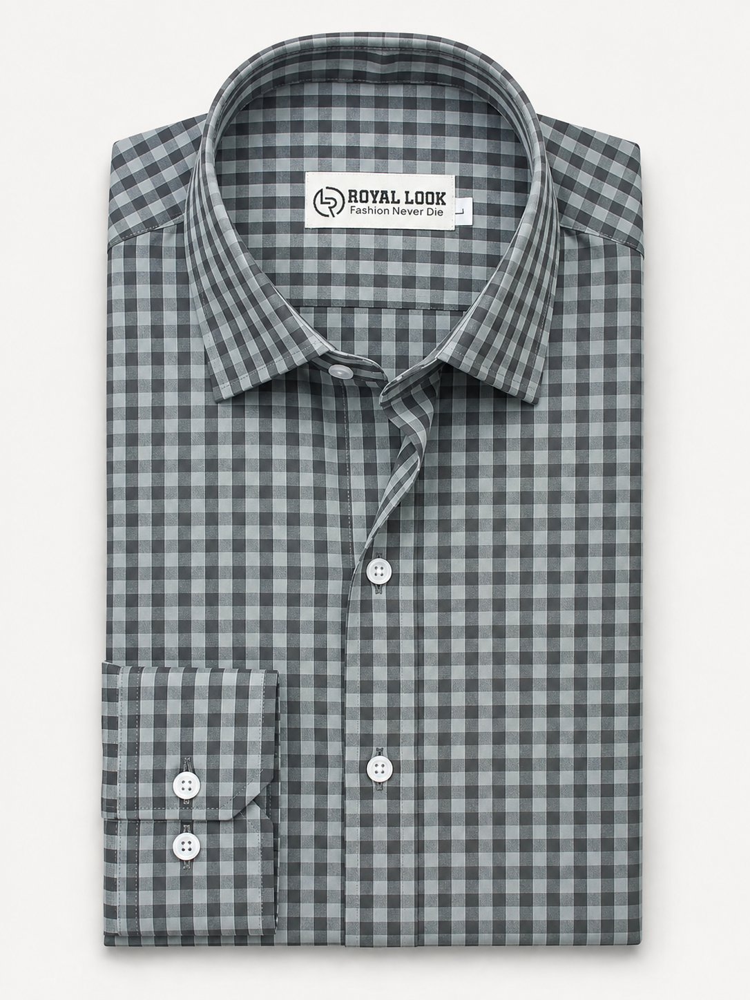 Black Check Shirt