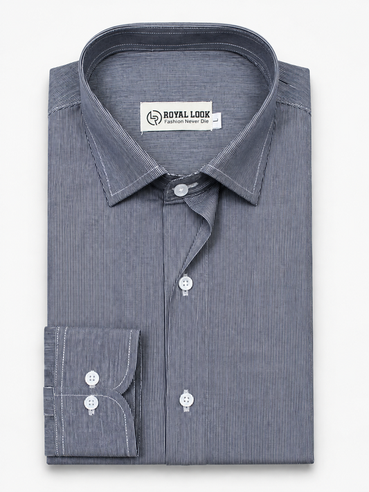 Slim Black Lining Shirt