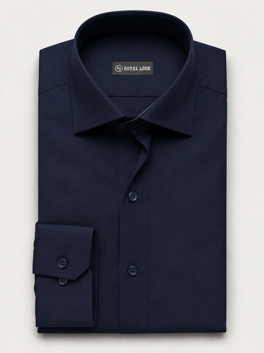 Royal Blue Plain Shirt