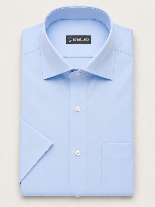 Light Blue Plain Shirt