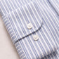 White & Blue Lining Dress Shirt