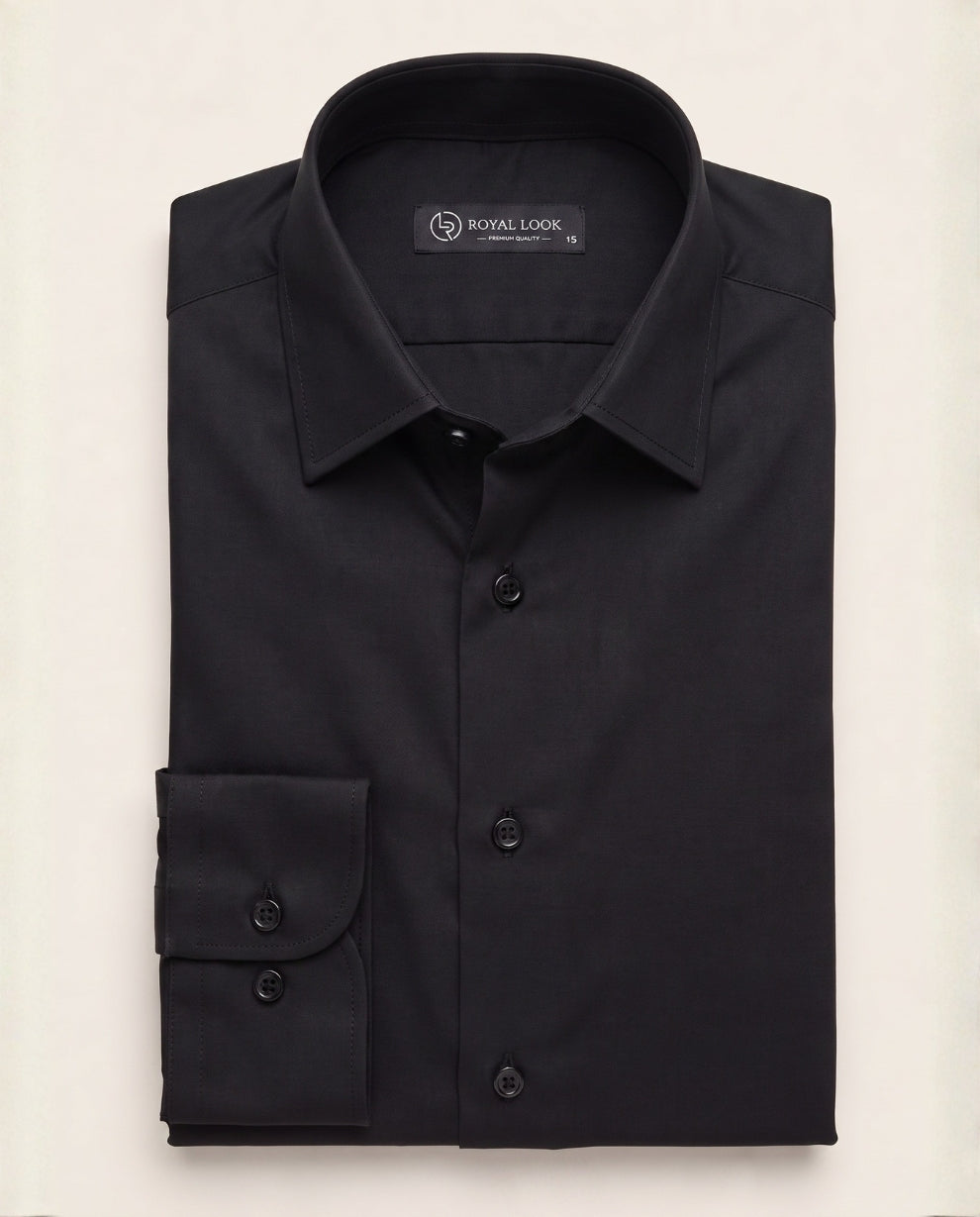 Black Plain Shirt