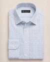 Light Blue Boxes Dess Shirt