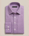 Purple Check Dress Shirt