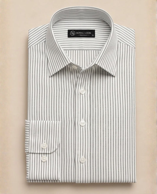 Textured Lining Dress Shirt