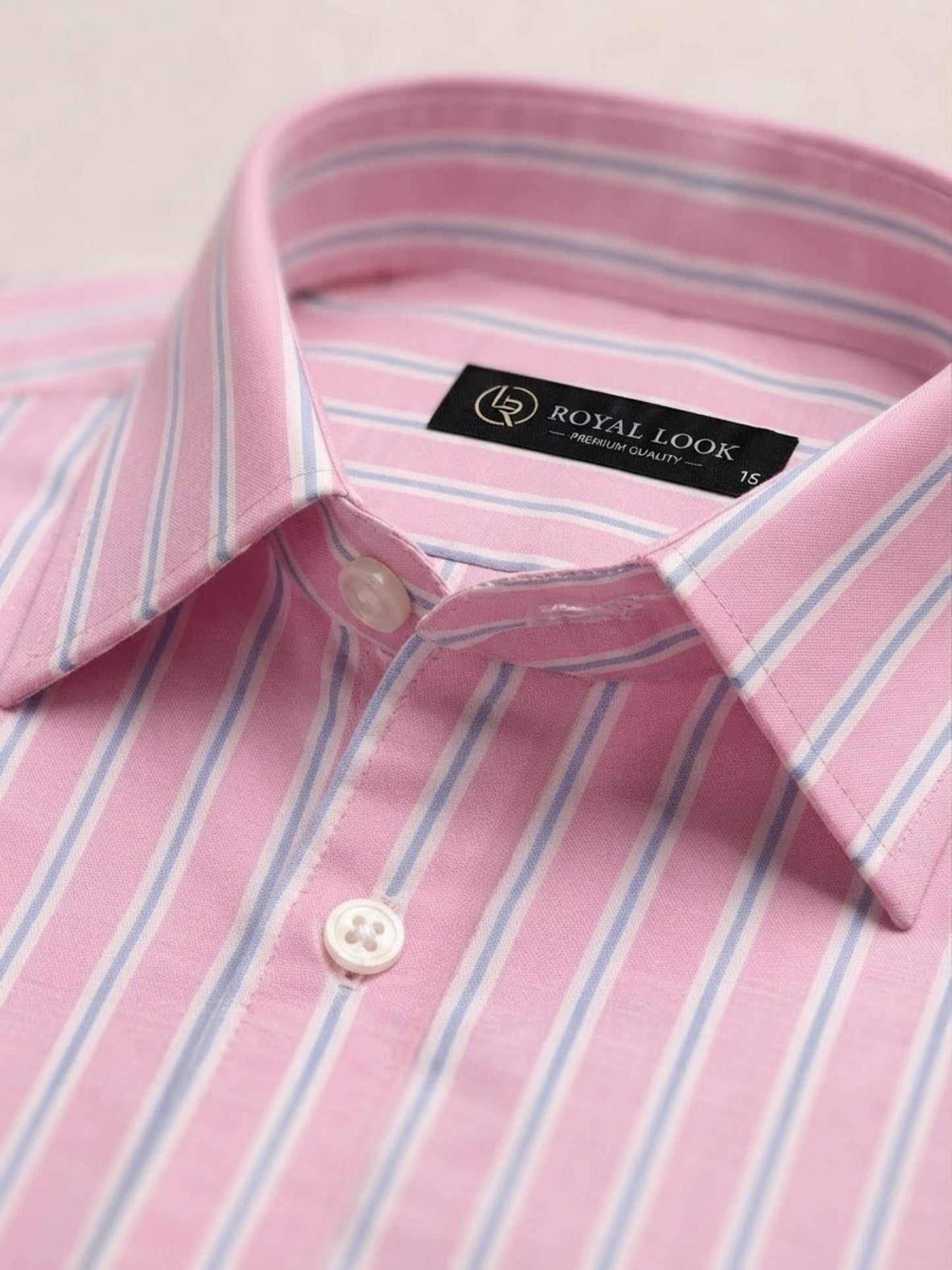 Pink Lining Dress Shirt