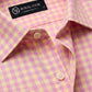 Yellow & Pink Check Dress Shirt
