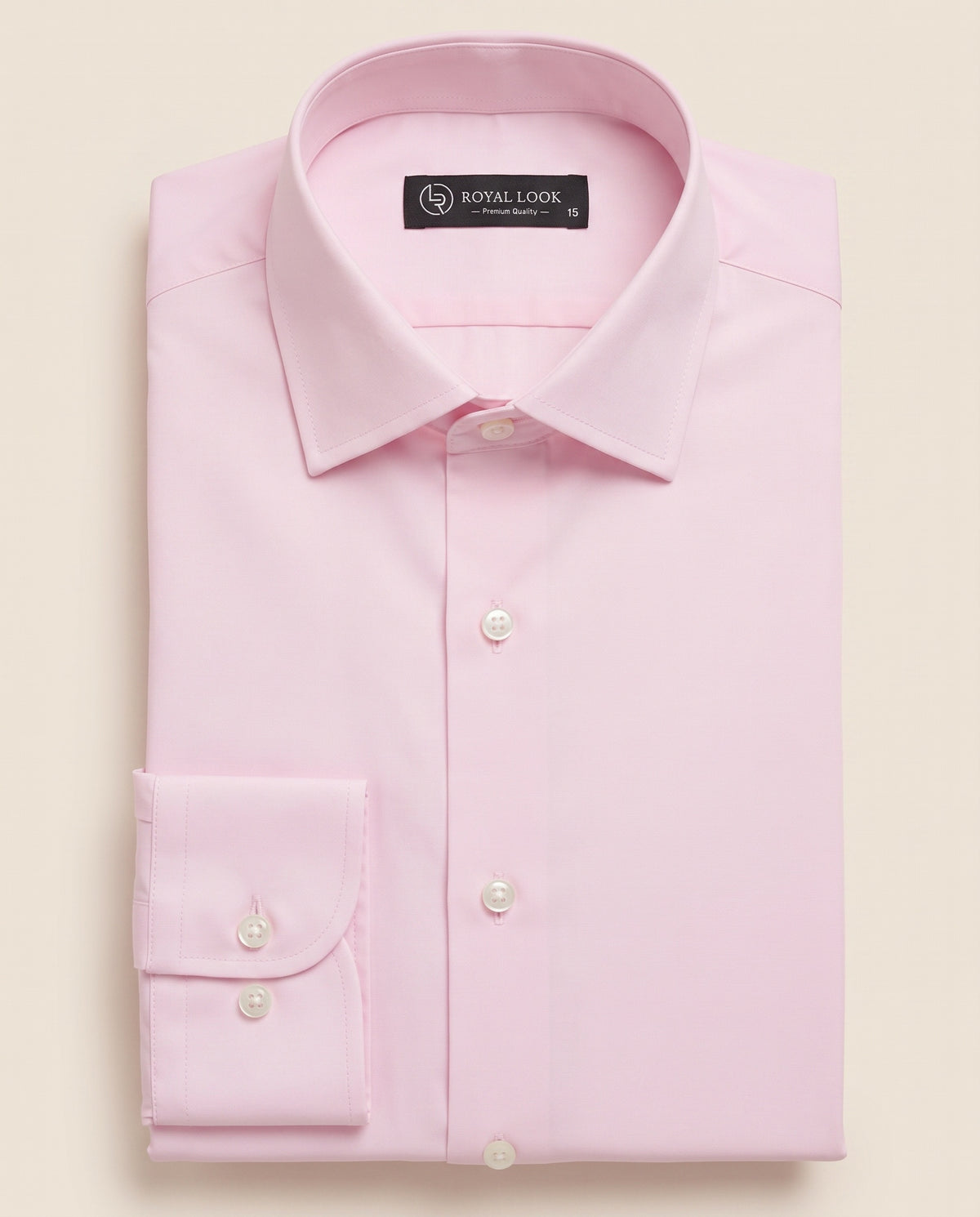 Light Pink Plain Shirt