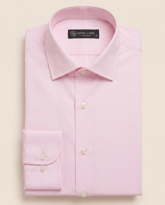 Light Pink Plain Shirt