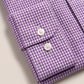 Purple Check Dress Shirt