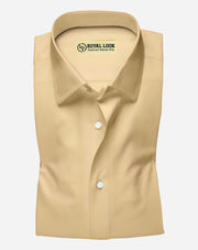 Cammel Plain Shirt