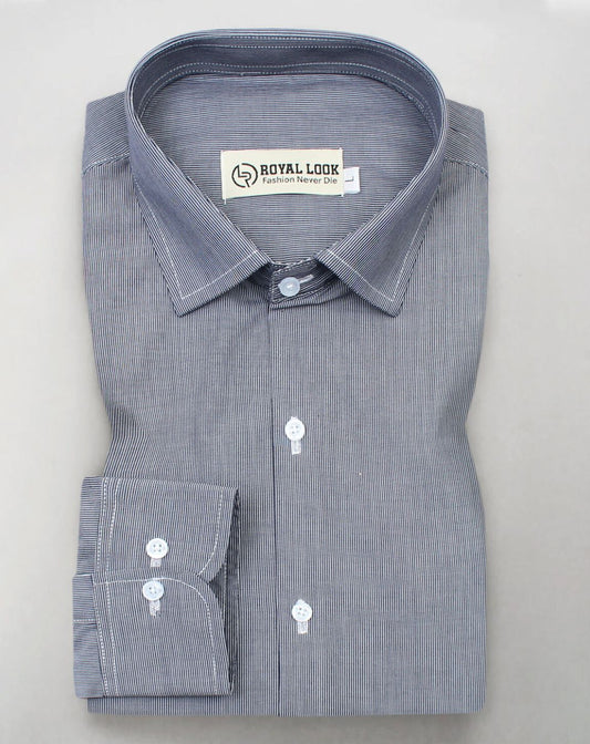 Slim Black Lining Shirt