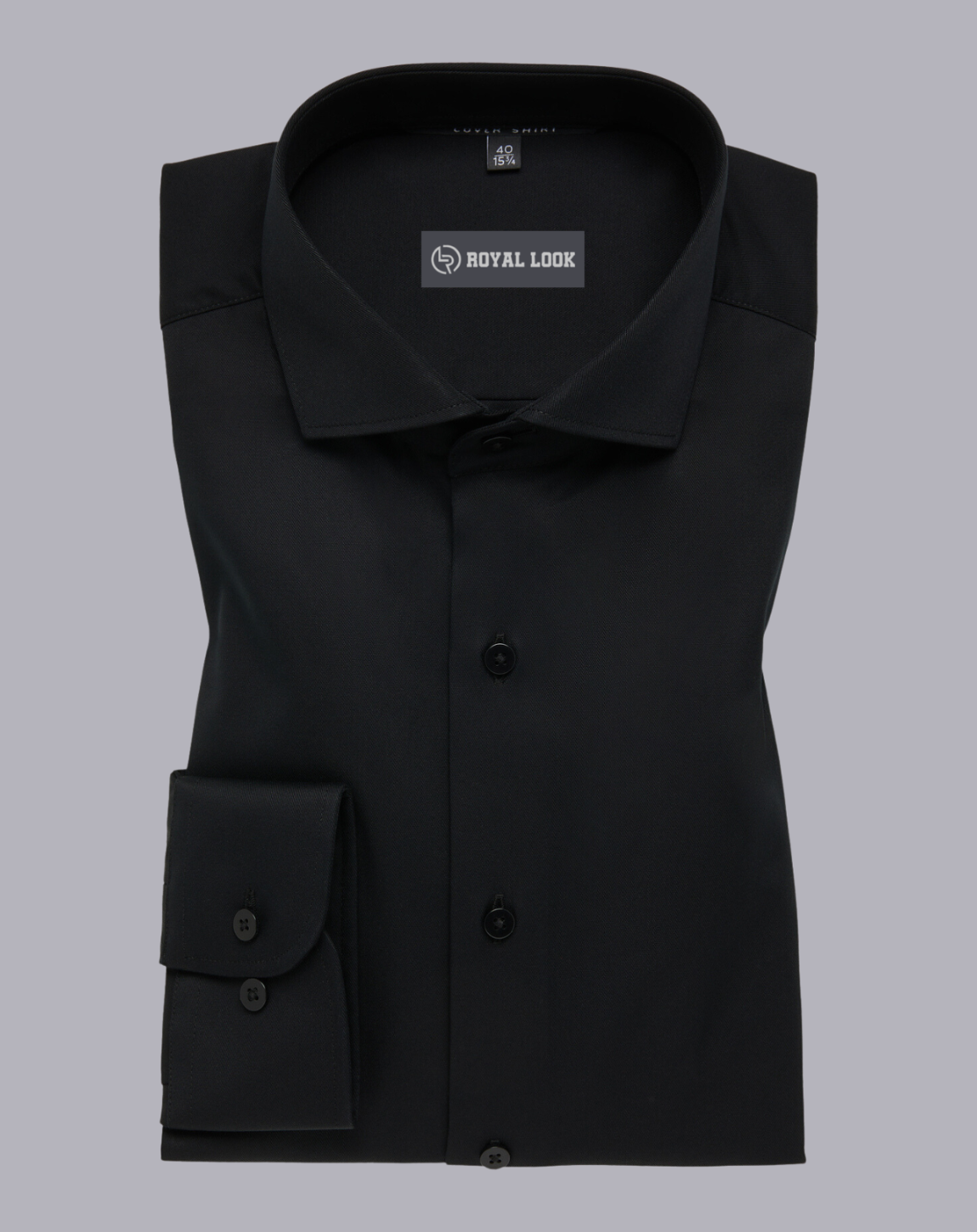 Black Plain Shirt