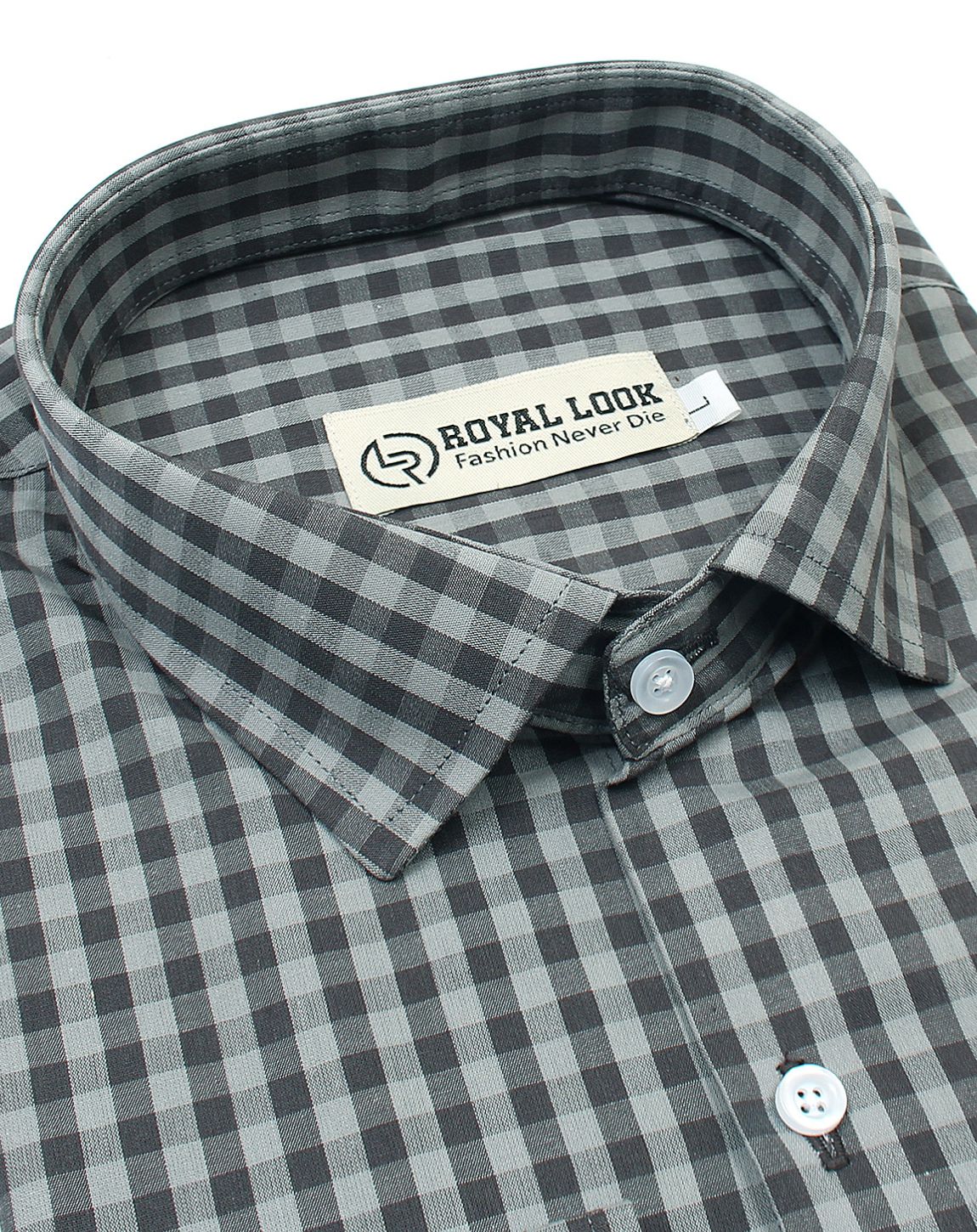 Black Check Shirt