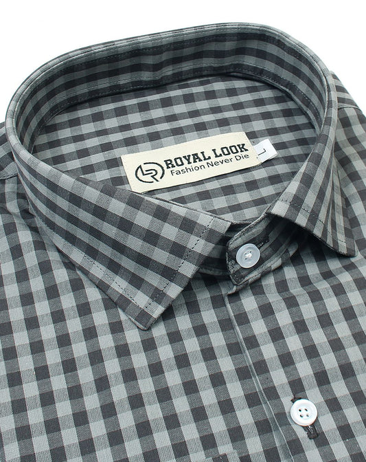 Black Check Shirt