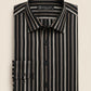 Black & Brown Textured Lining Shirt