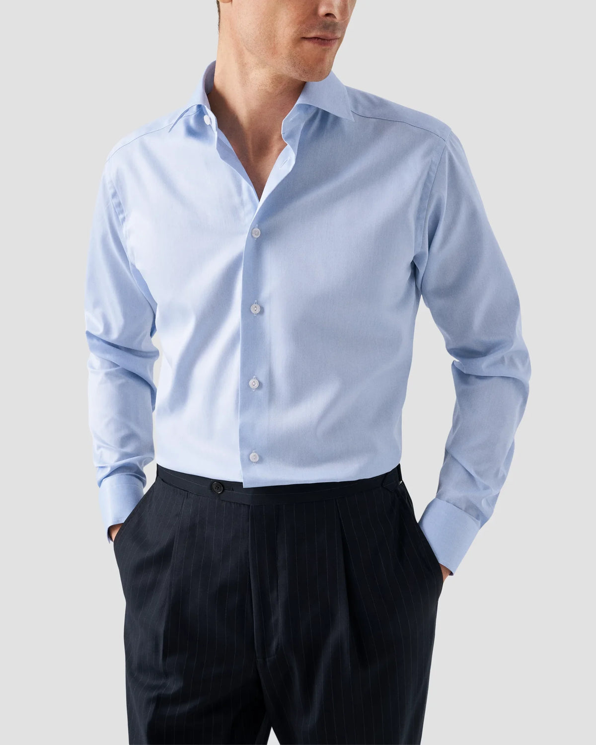 Light Blue Plain Shirt