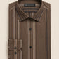 Dark & Light Brown Shaded Lining Shirt