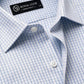 Light Blue Boxes Dess Shirt