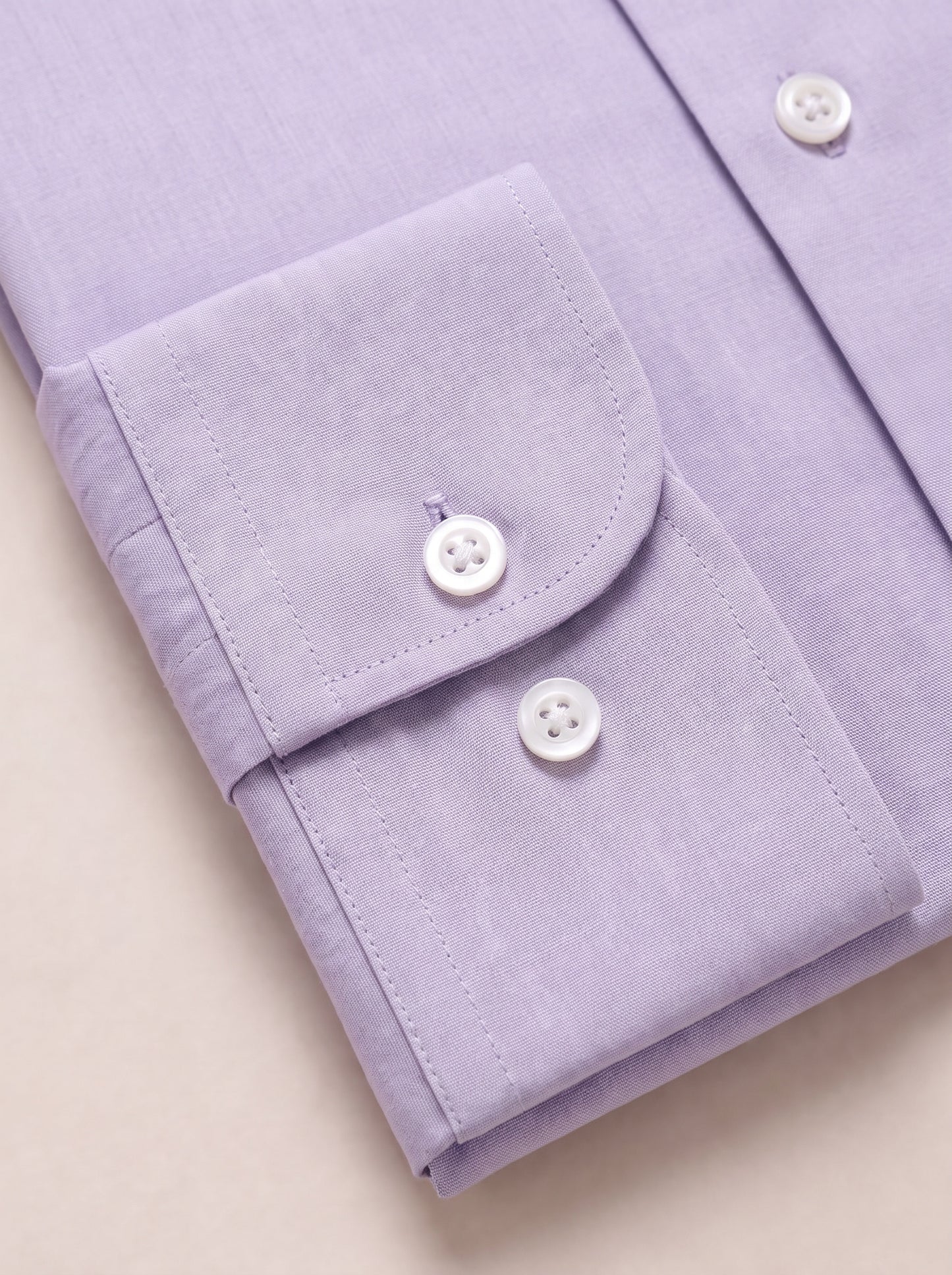 Light Purple Plain Dress Shirt