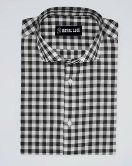 Black & White Check Shirt